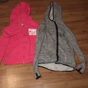 Pink jacket bundle. Size xs and small